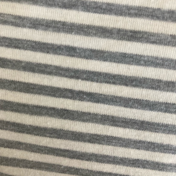 Grey and white striped dress - Picture 2 of 4